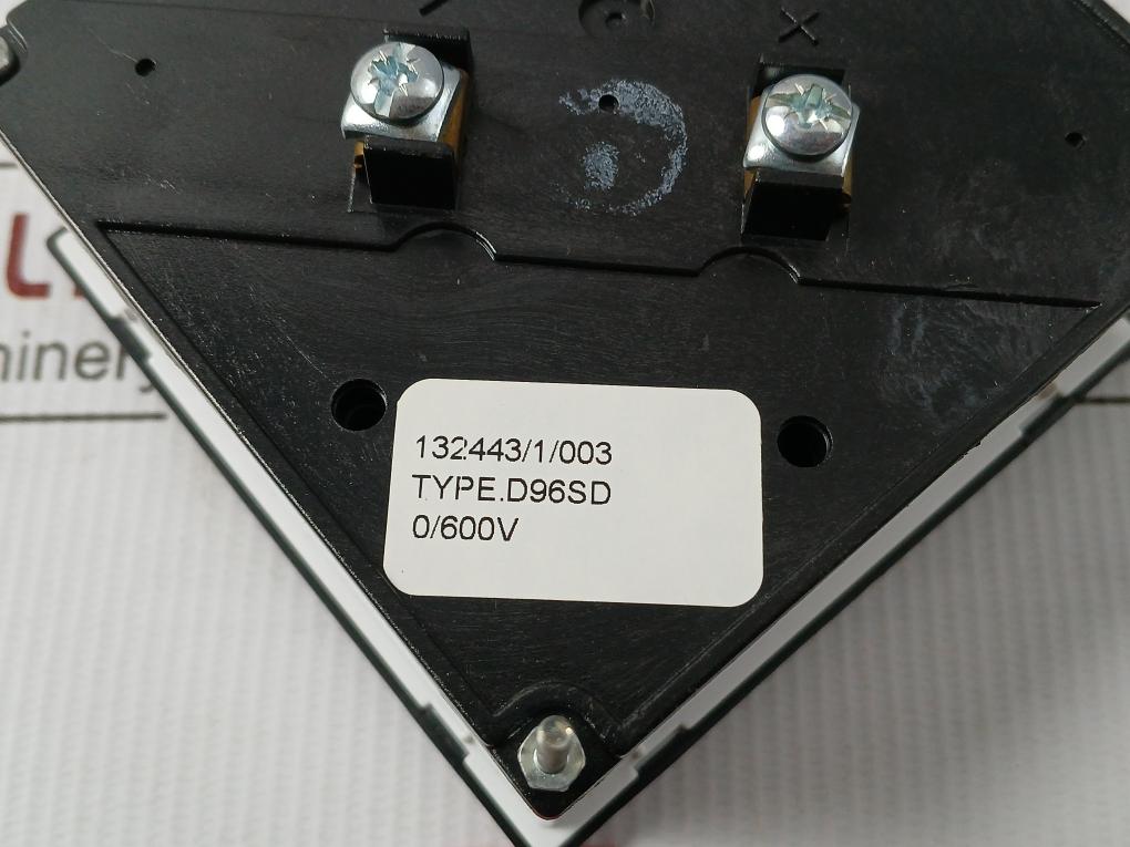 Voltmeter For General Ecr Msb Panel 0-600V Hobut D96Sd