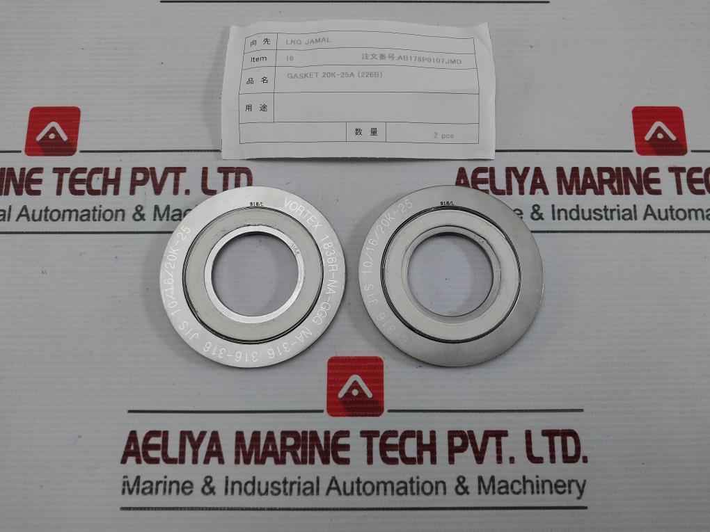 Vortex 1836R-na-ggg Gasket 20K-25A