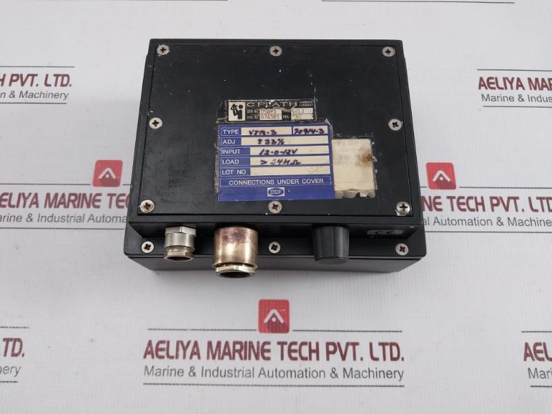 Vtr-3 Rudder Angle Indicator 12-0-12V Deif