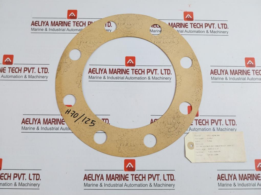 Vvu-0298.301 Butterfly Valve Gasket Velan