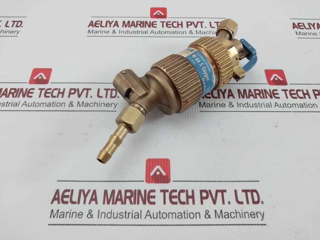 W-66 S Flashback Arrestor Oxygen 10 Bar Unitor