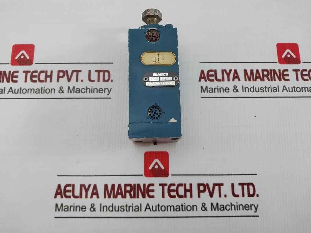 Wabco Pneumatic Control Valve 3750239200