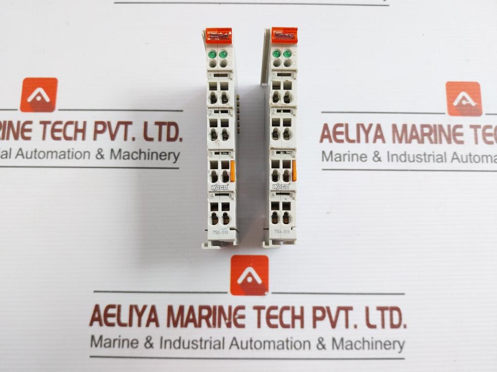 Wago-250V-Ac-2-0A-0-08-2-5Mm2-48173-Relay-Output-Module-750-513-210385-8
