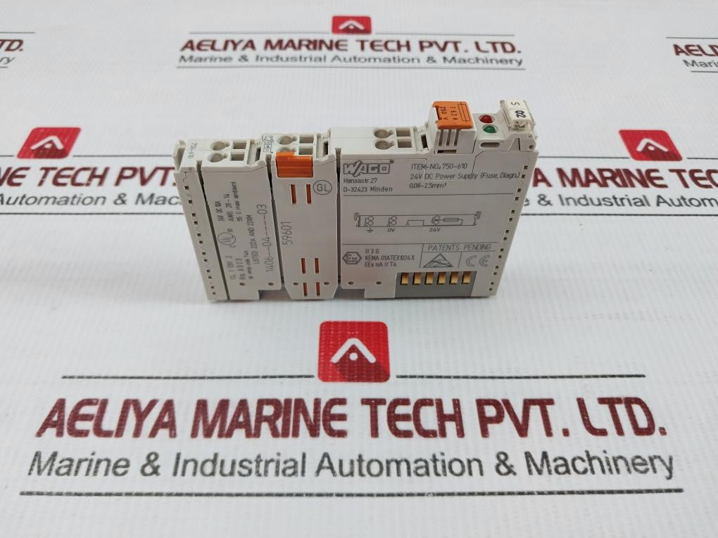 Wago-Power-Supply-Module-750-610-24v-Dc-10a-6