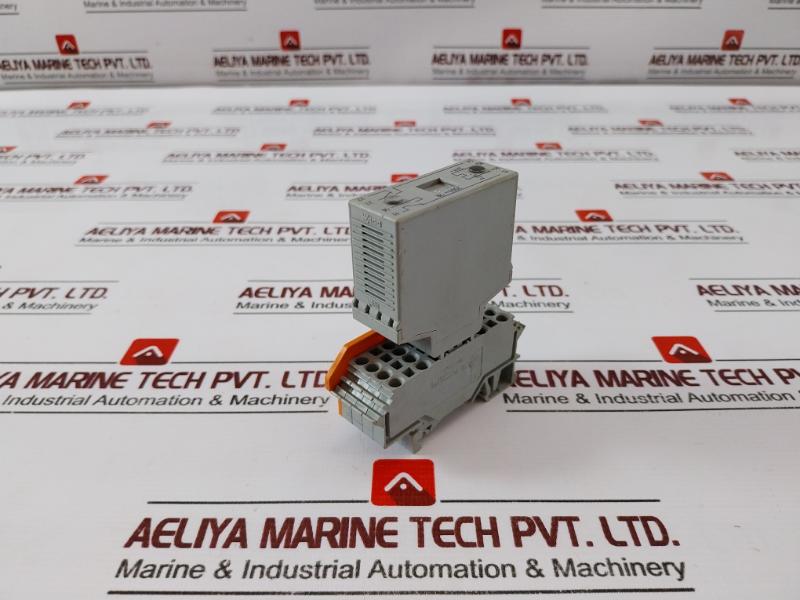 Wago 286-312 Switching Relay Module 24V Dc Input, 250V Ac/7A Output, Iec 60947-7-1,