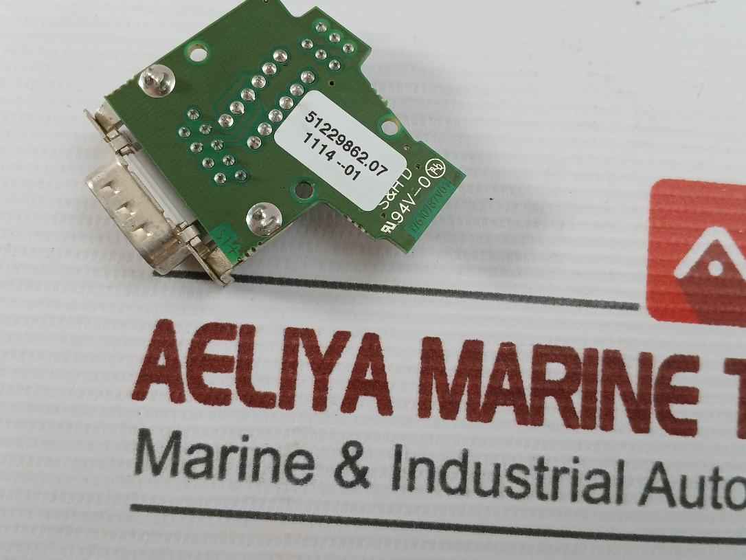 Wago 51229862.07 D-sub Connector Interface Board 94V-0
