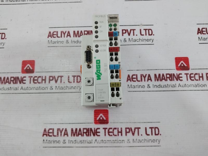 Wago 750-301 Fieldbus Coupler Profibus Dp Iecex Ptb 07.0064x 24v Dc