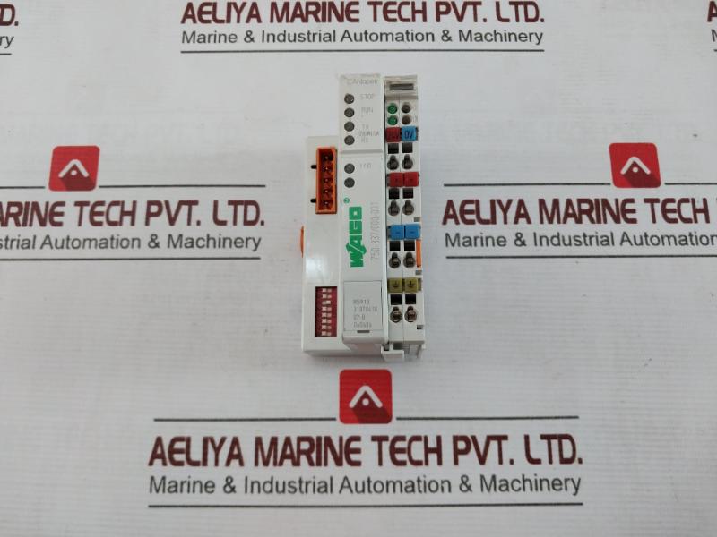 Wago 750-337/000-001 Fieldbus Coupler Module 24Vdc 55 C, Awg 28-14