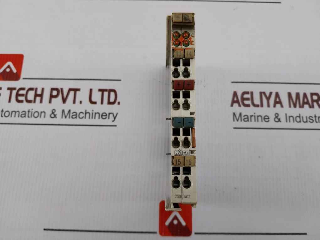 Wago 750-402 Digital Input Module 55c Demko 08 Atex 142851x