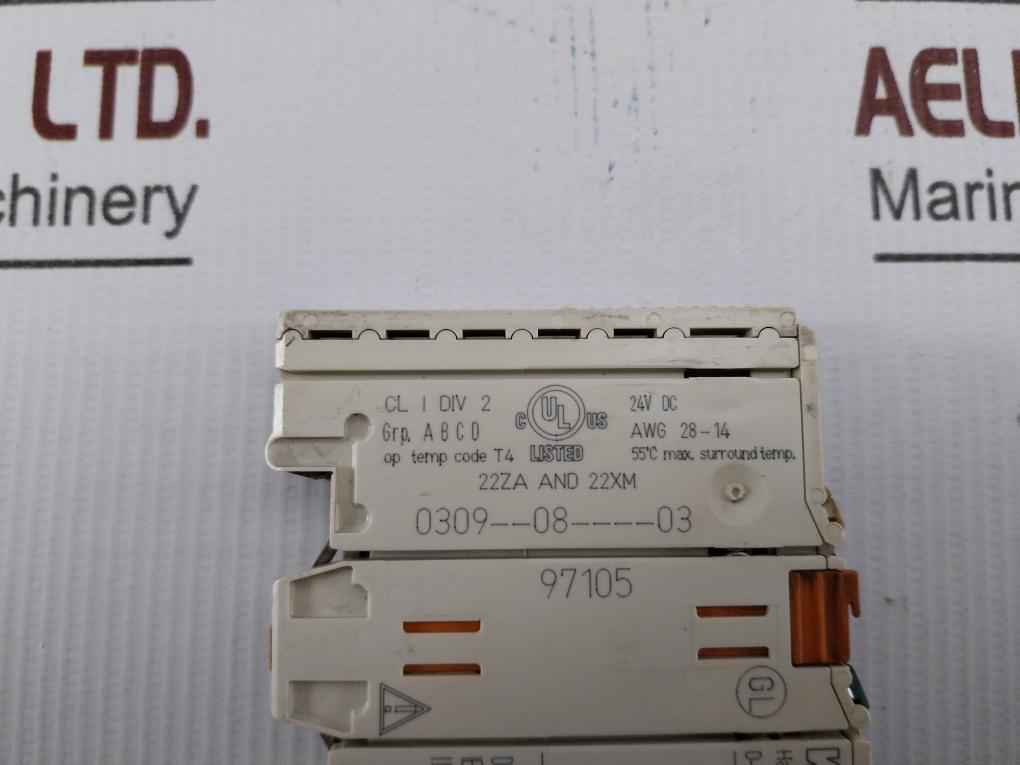 Wago 750-402 Digital Input Module 55c Demko 08 Atex 142851x