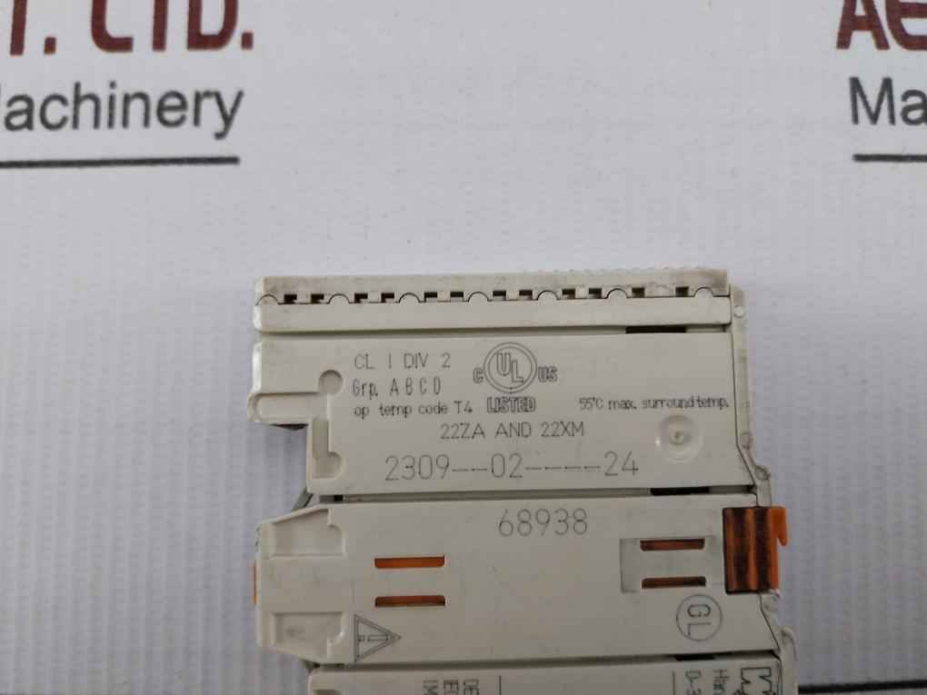 Wago 750-600 End Module 55c Demko 08 Atex 142851x