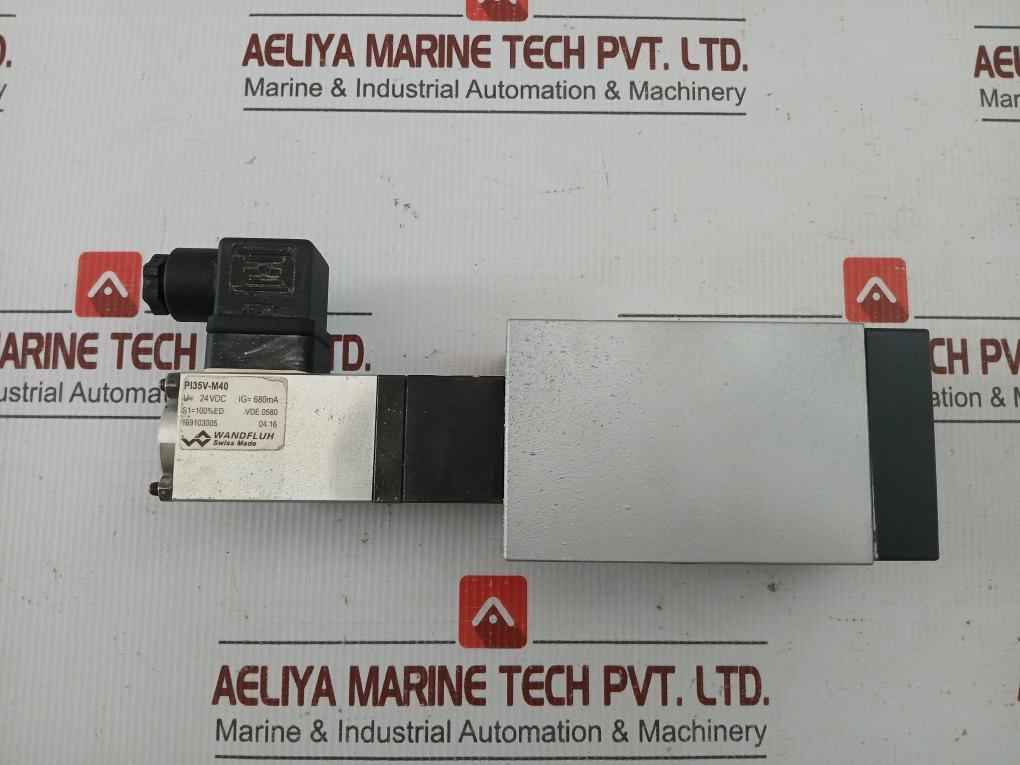 Wandfluh Hydraulic Solenoid Valve Aedrvn10/100