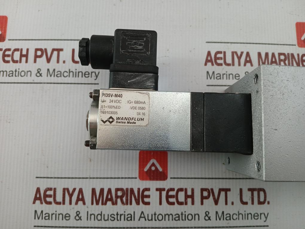 Wandfluh Hydraulic Solenoid Valve Aedrvn10/100