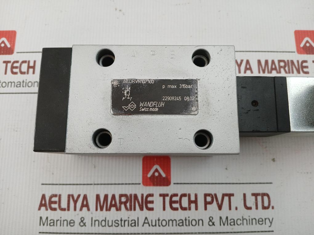 Wandfluh Hydraulic Solenoid Valve Aedrvn10/100