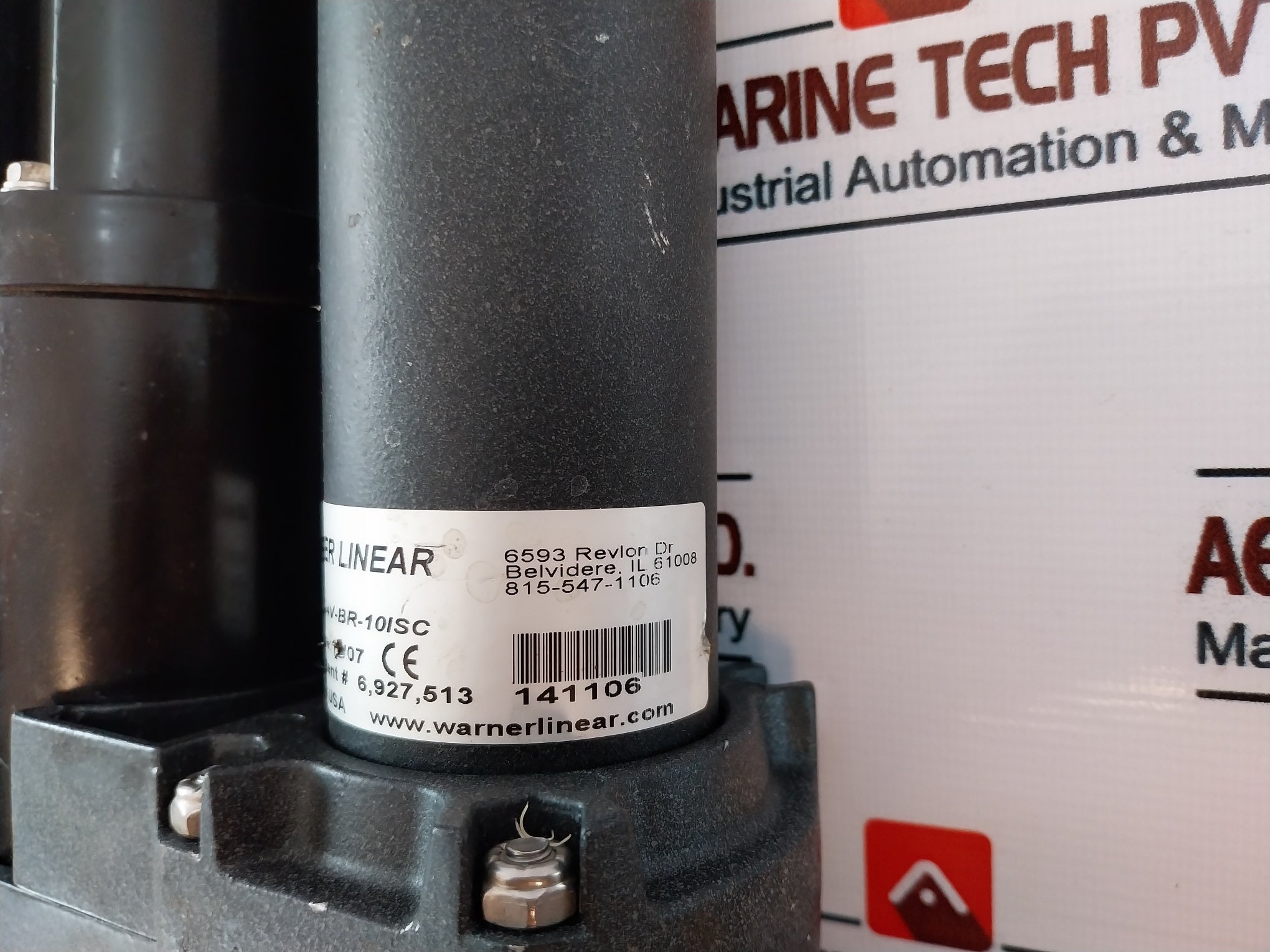 Warner Linear K2G30-24V-br-10Isc Electric Linear Actuator 6-48V Ac/Dc 50/60Hz