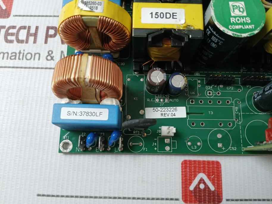 Warner Power 70-223226 Lamp Ballast W/Pfc Pcb Assy 50C Xbo-150 Rev-02