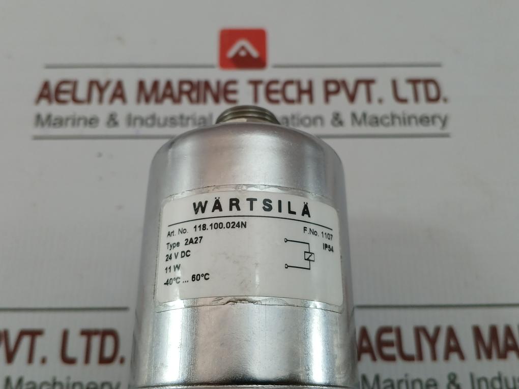 118.100.024N 3/2-way Solenoid Valve Wartsila 24V Dc