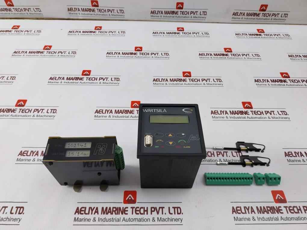 Wartsila 7082A P&B Protection Relay Vision Micromotor Set 80-270V 5/1A