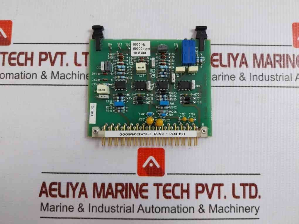 Wartsila C4 Ntc Card Engine Monitoring Pcb Ppl 81824