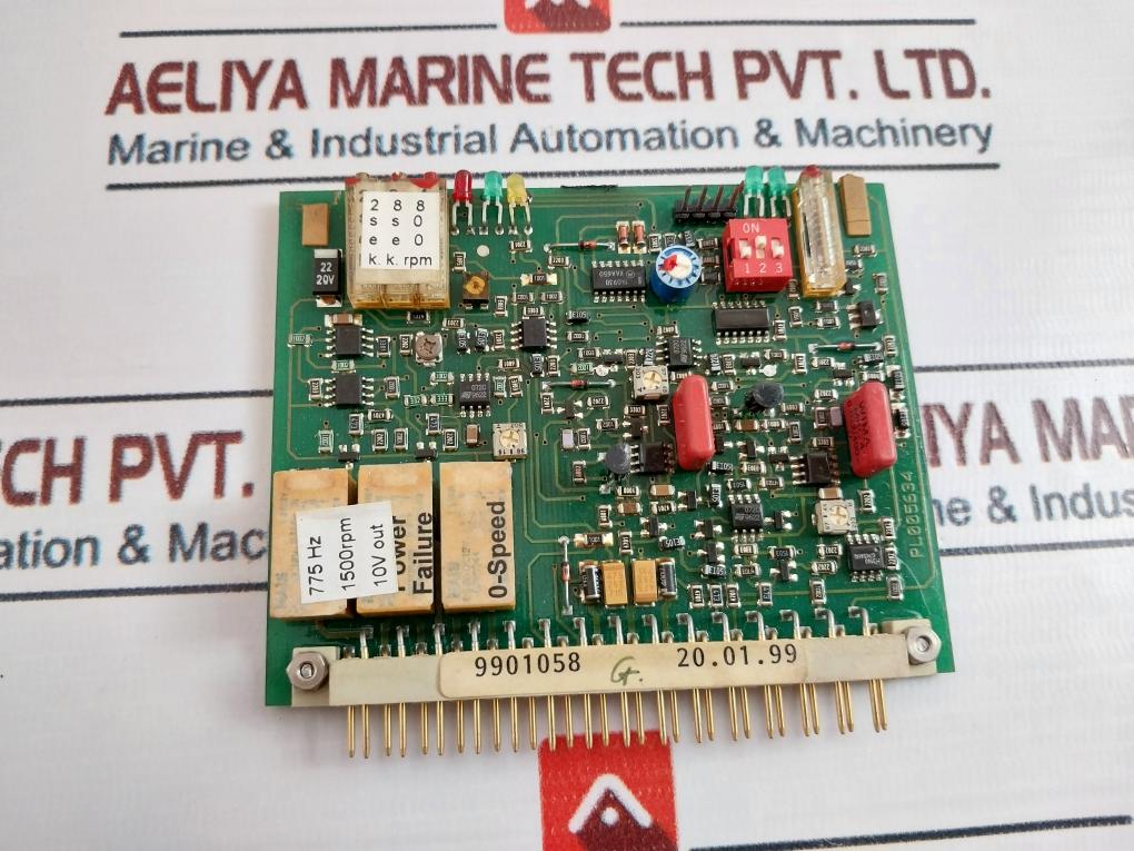 Wartsila Pl005634 Pcb Card 10V Out