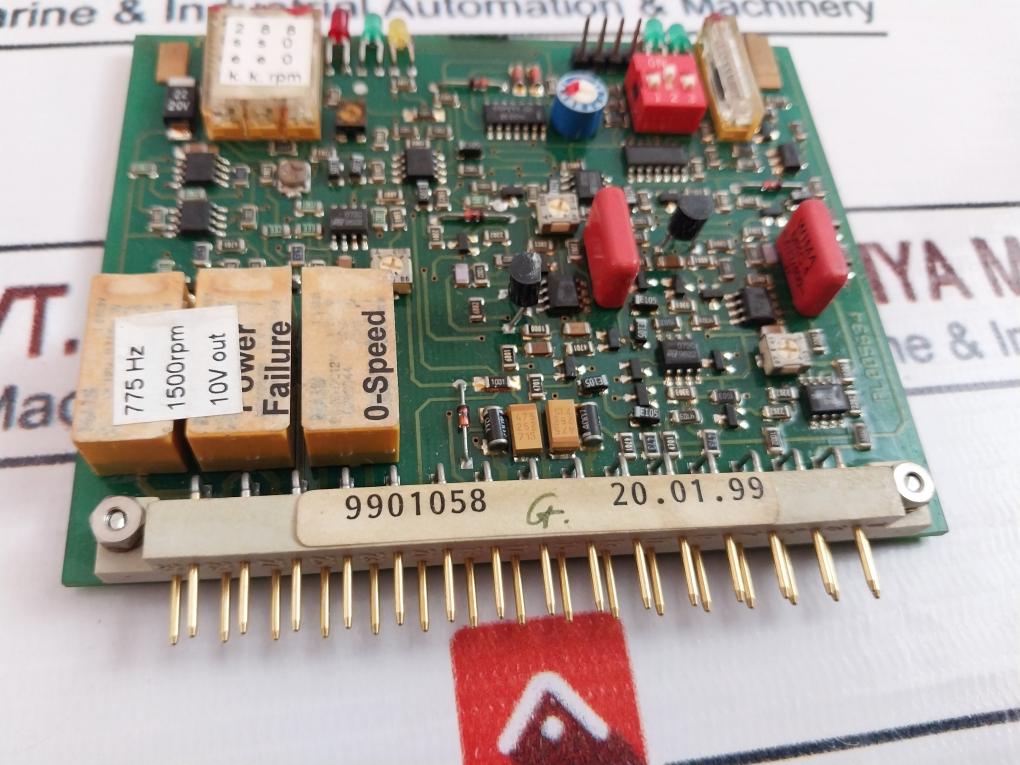 Wartsila Pl005634 Pcb Card 10V Out