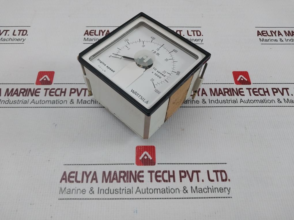 Wartsila Ea 96X96.2 S I W Dw Engine Speed Indicator 24V
