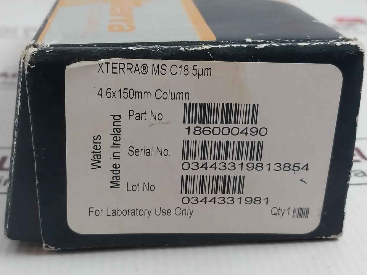 Waters 186000490 Xterra Column Ms C18 4.6X150Mm 5 Micrometer