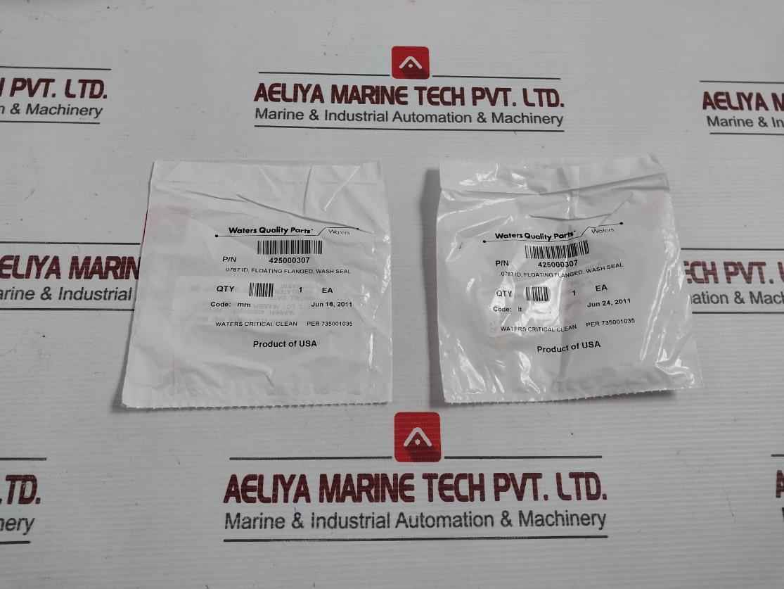 Waters 425000307 Plunger Rod Sealing Ring Rev. H