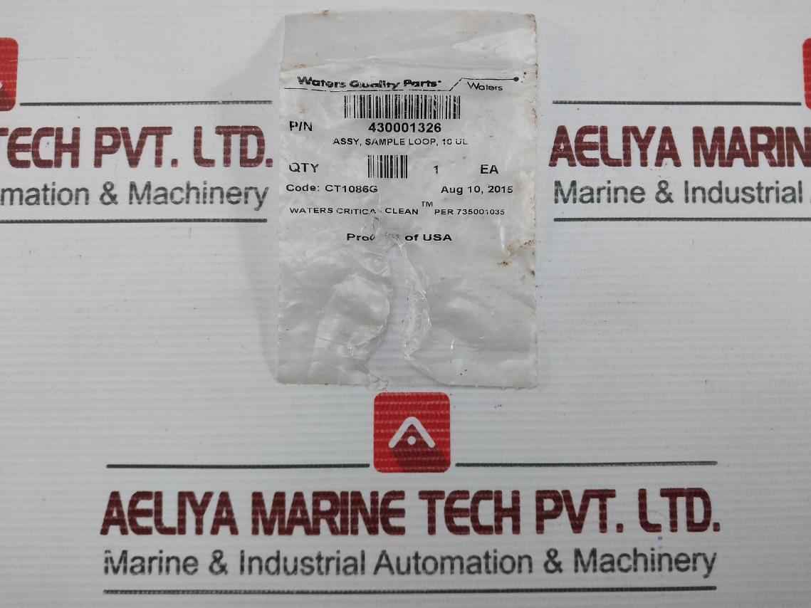 Waters 430001326 Sample Loop Assembly 10Ul