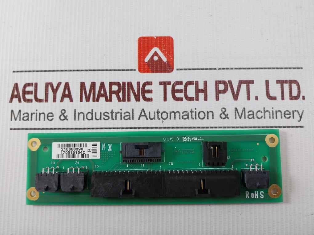 Waters 510000390 Printed Circuit Board 170915104C