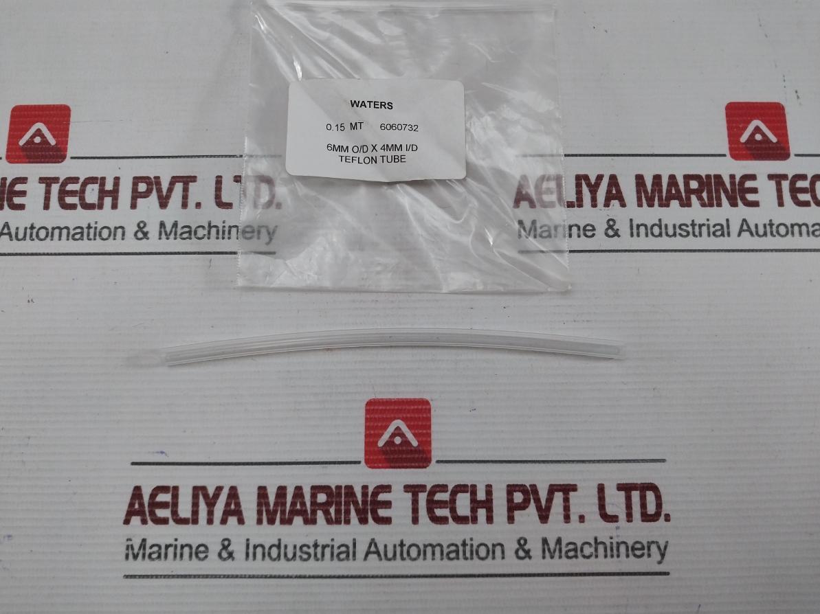 Lot Of 2X Teflon Tube 6Mm O/D X 4Mm I/D Waters 6060732