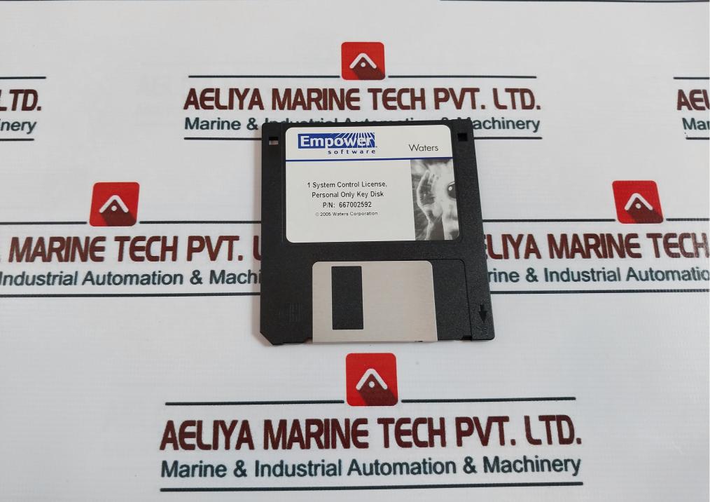 Waters 667002592 System Control License Key Disk