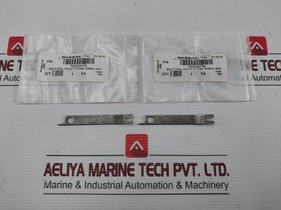 Lot Of 2X 700003170 Collet And Comp Screw Multi-tool Waters