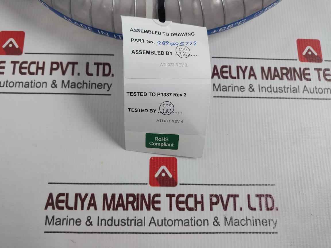 Waters 700009157 Vacuum Hose Assembly Rev A 40-70Mm