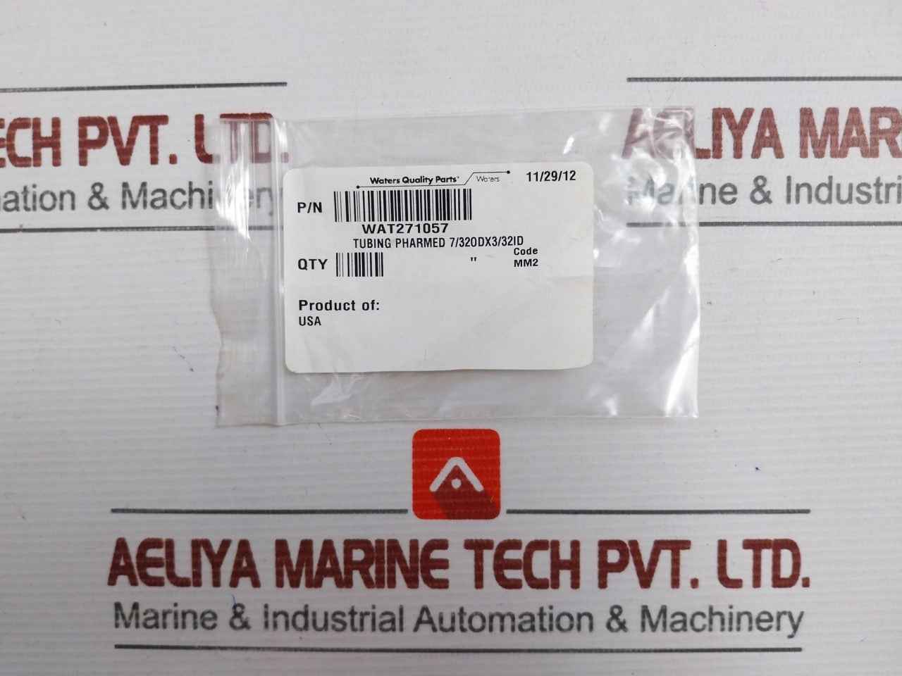 Waters Pharmed Tubing 7/32Od X 3/32Id Part No. Wat271057