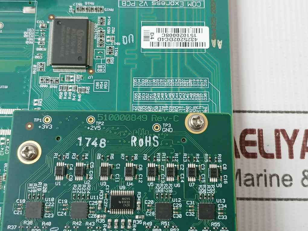 Waters Tsl1-4 Com Express V2 Printed Circuit Board Rev C Ma4325-202Dc40Pl
