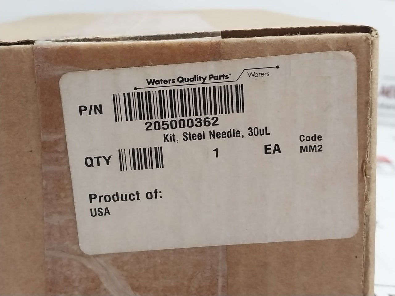 Waters 205000362 Acquity Uplc Stainless Steel Needle Rev B