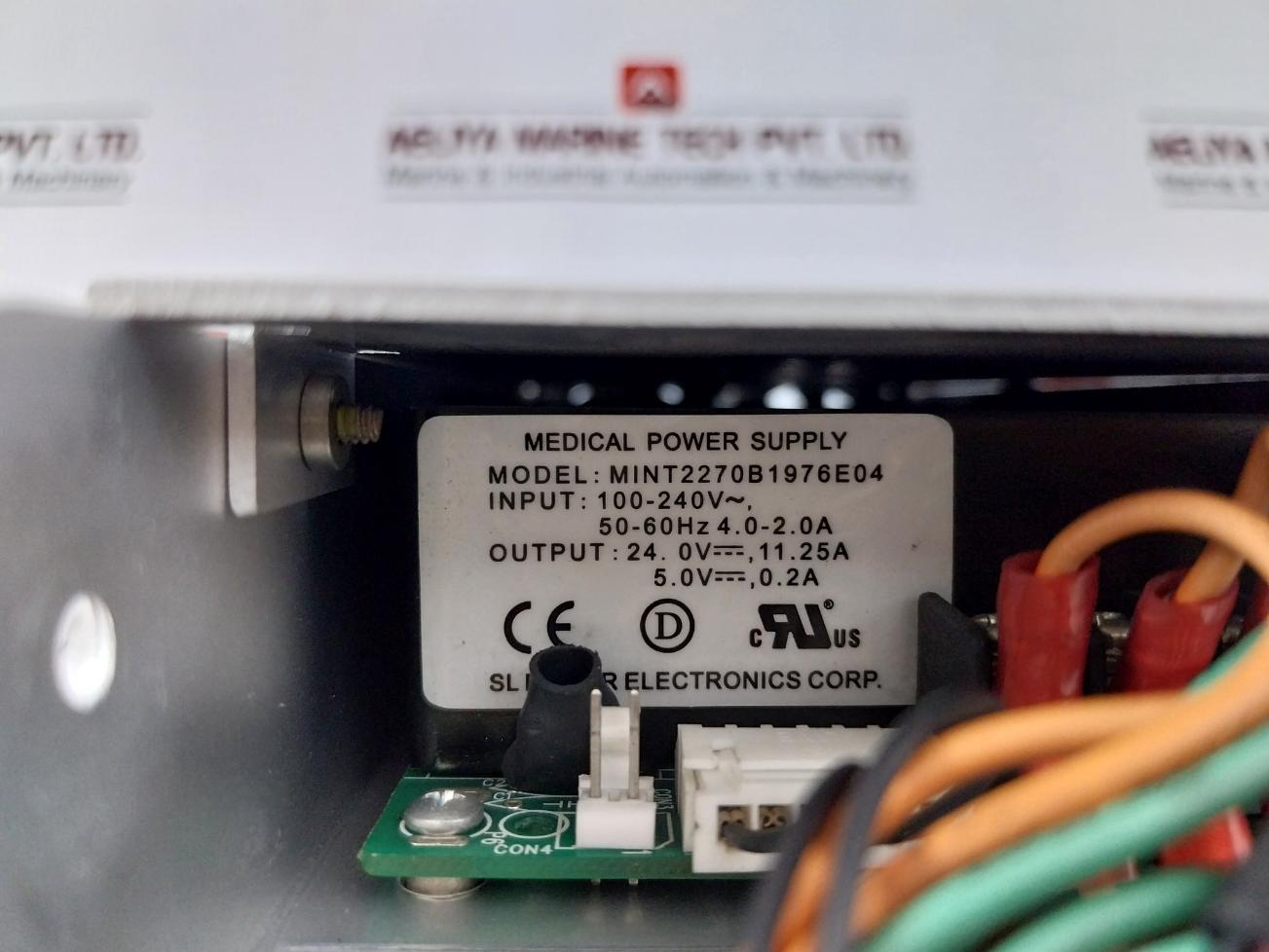 Waters 279002548 Power Supply Rev B Mint2270B1976E04 100–240V Ac 50–60Hz