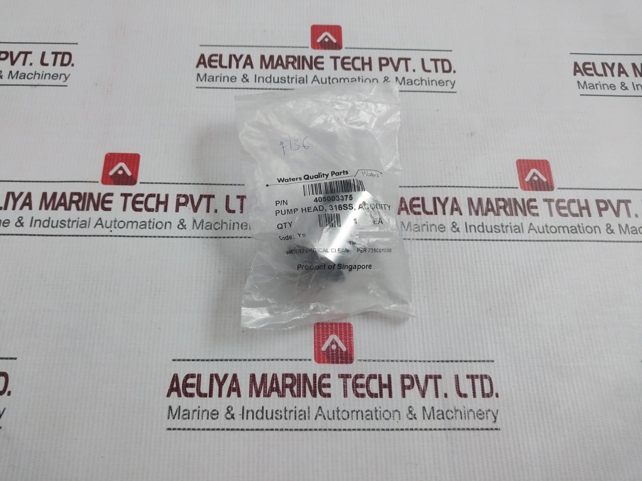 Waters 405003375 Pump Head 316Ss