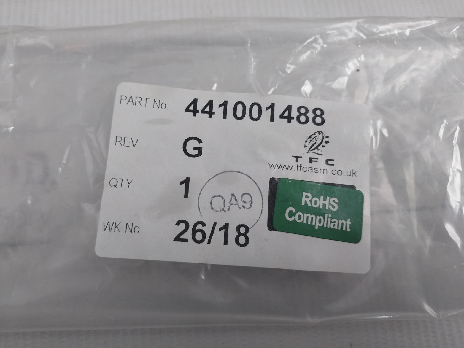 Waters 441001488 Tfc Vent Valve Assembly Rev: G