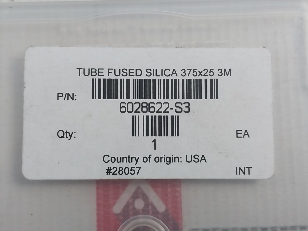 Waters 6028622-s3 Fused Silica Tube