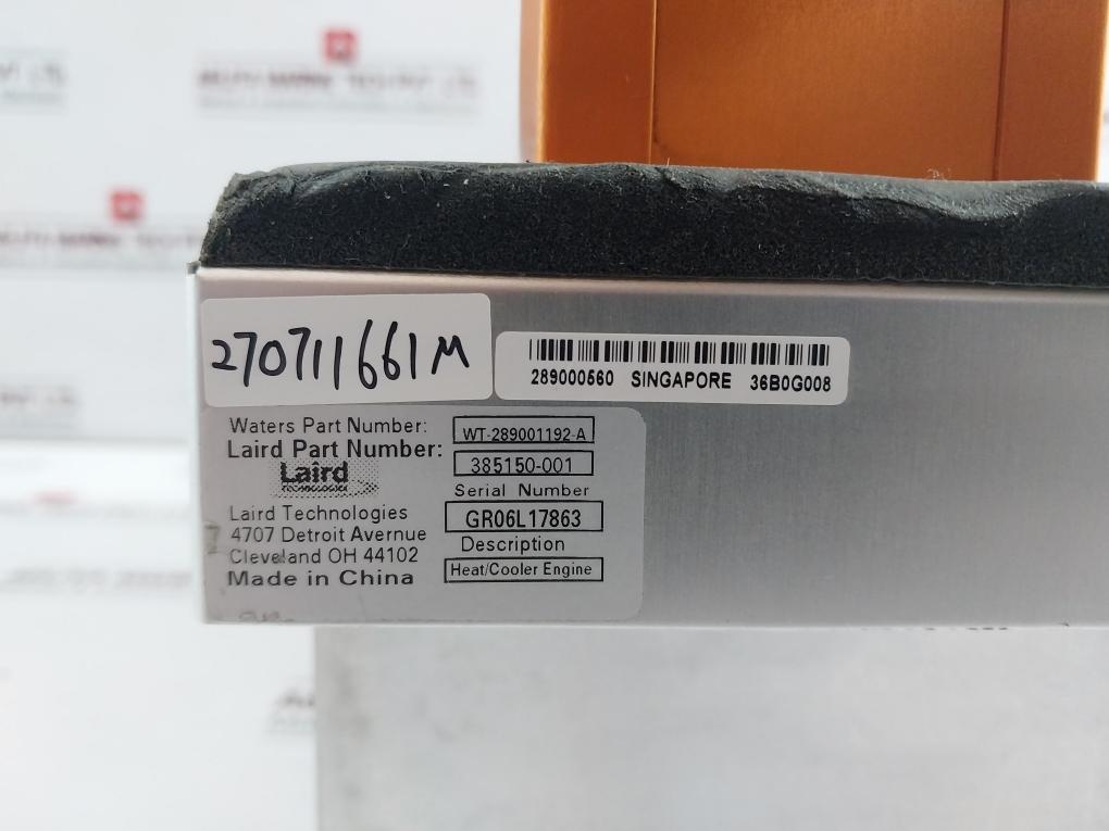 Waters 700001066 Heater/Cooler Engine Wt-289001192-a 36B0G008