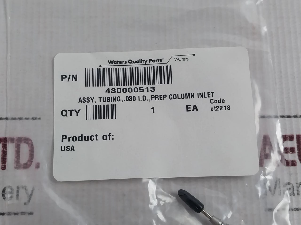Waters 700001564 Tubing & Splitter Assembly Kit For Hplc System 430000458