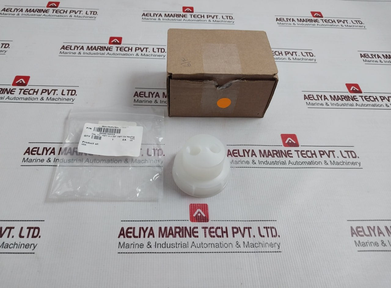Waters 700010404 Cap 1/4" Fnpt In X 3/8" Fnpt Out Nowpak 405019223