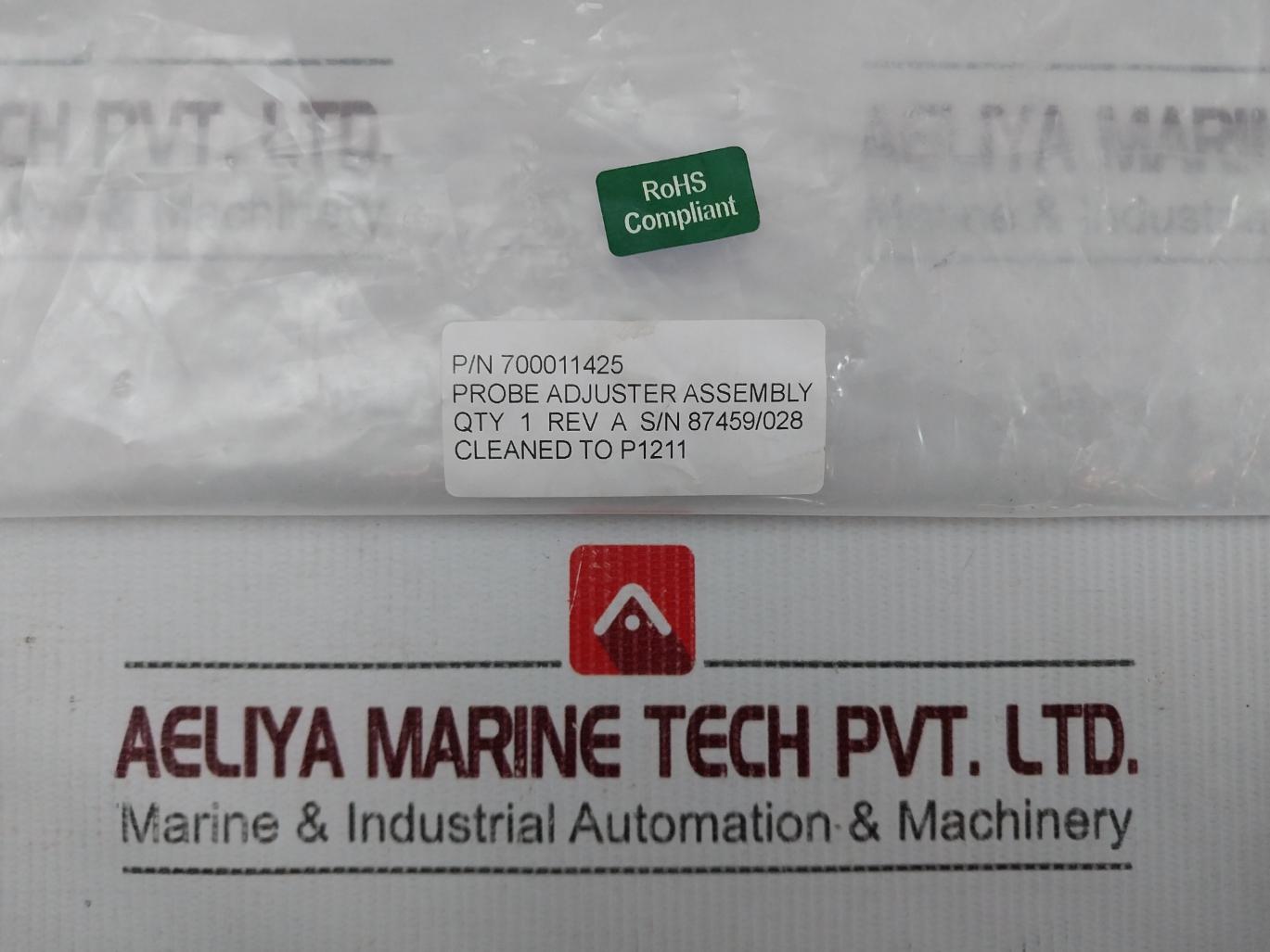 Waters 700011425 Probe Adjuster Assembly Rev A