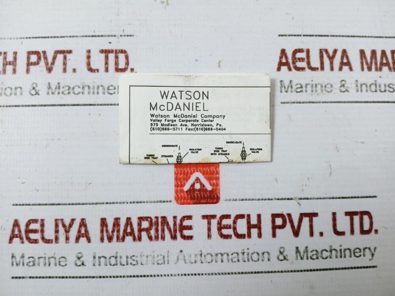 Watson-McDaniel 1/2" WD-600L TURBO DISC STEAM TRAP 926.07.00.017