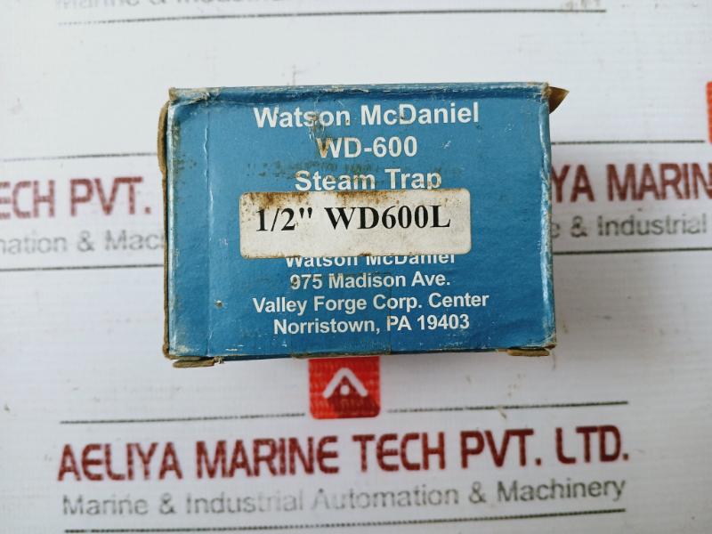 Watson-McDaniel 1/2" WD-600L TURBO DISC STEAM TRAP 926.07.00.017