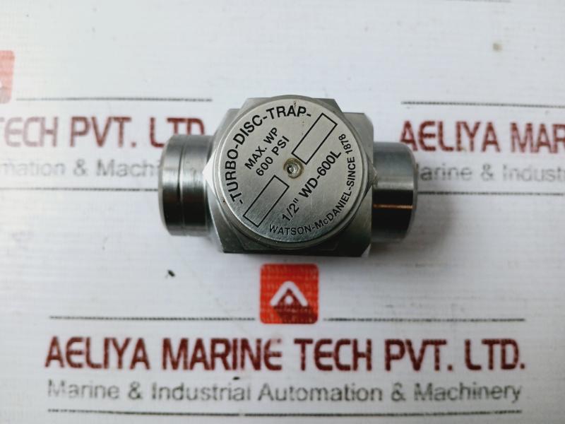Watson-McDaniel 1/2" WD-600L TURBO DISC STEAM TRAP 926.07.00.017