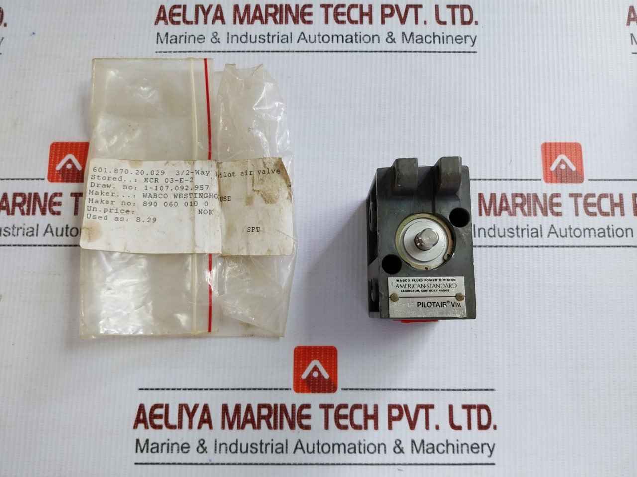 Way Pilot Air Valve 2Ma-1A Wabco