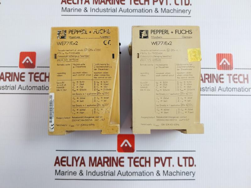 We77/Ex2 Switch Amplifier 250Vac/4A/500Va Pepperl+Fuchs